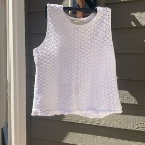 White tank top by Norton McNaughton size XL